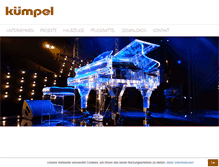 Tablet Screenshot of kuempel.com